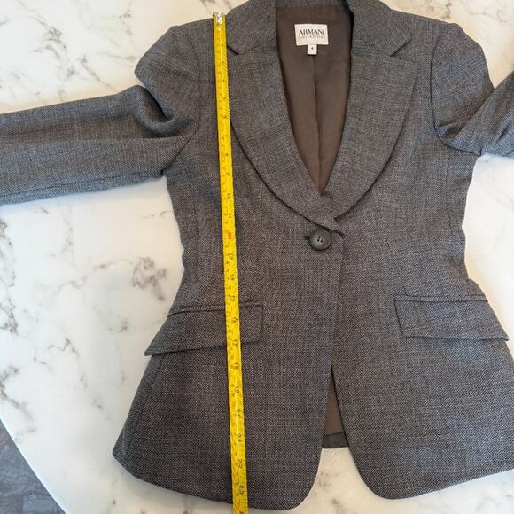Armani Collezioni Wool Blazer - Size 4 - Picture 12 of 14